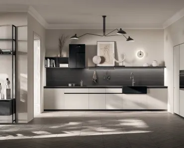 Cucina su misura Mira in decorativo Home Matter e Gate Matter di Scavolini