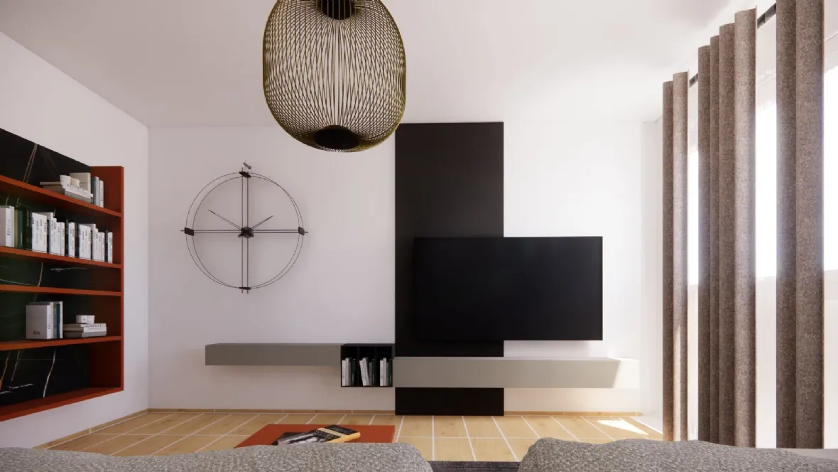 Living e notte - appartamento a Gela