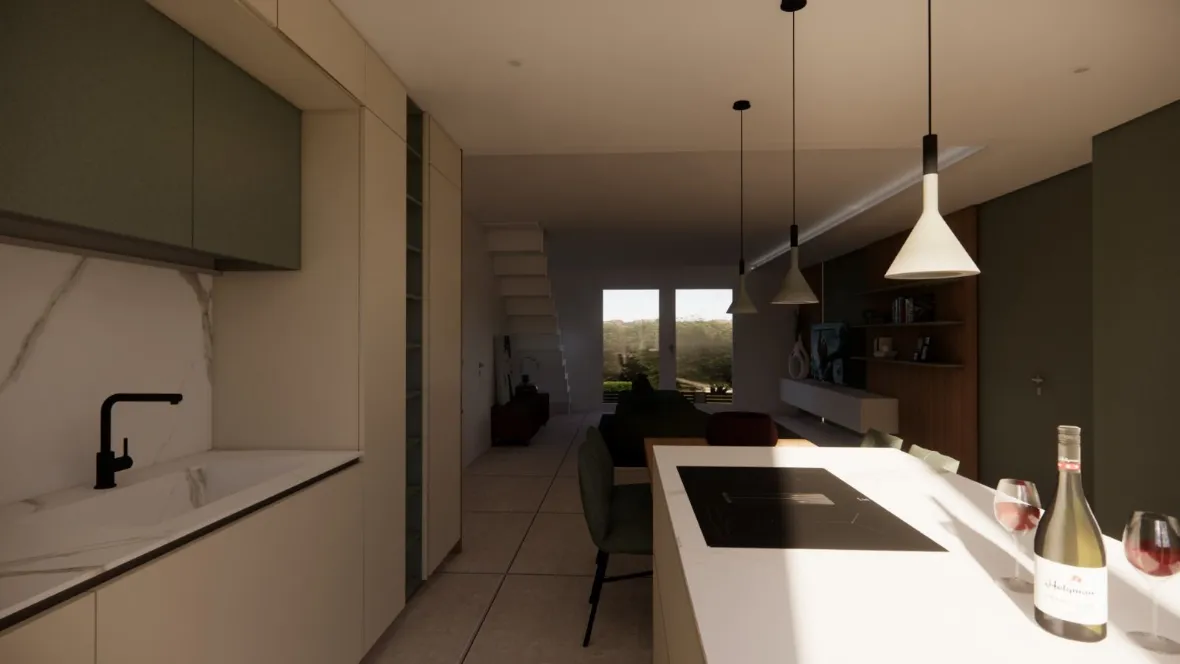 Realizzazione Living & Cucina Integrata: Design Sartoriale a Ragusa