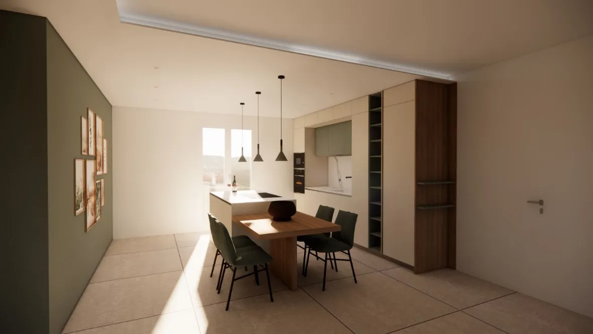 Realizzazione Living & Cucina Integrata: Design Sartoriale a Ragusa