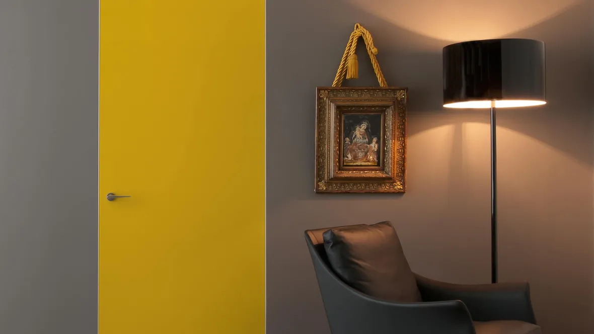 Porta filo muro battente per interni Integra di Albed