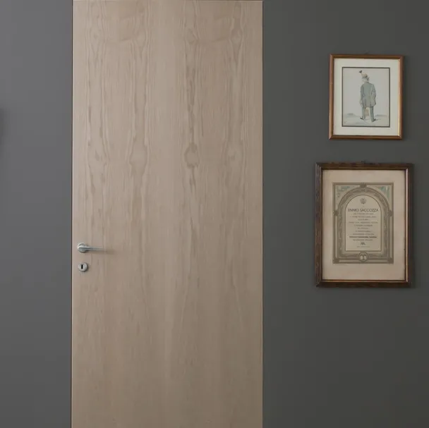 Porta filo muro battente per interni Integra in legno di Albed