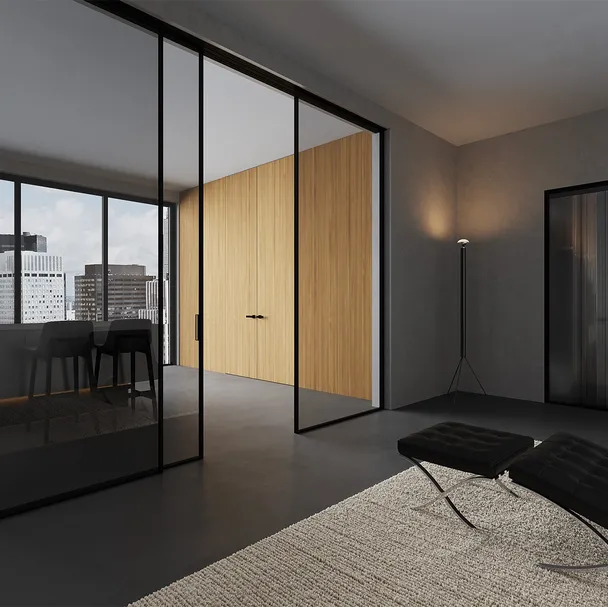 Porta per interni scorrevole Prima di Albed