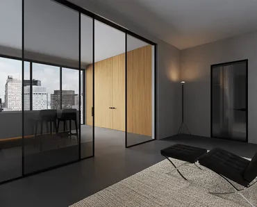 Porta per interni scorrevole Prima di Albed