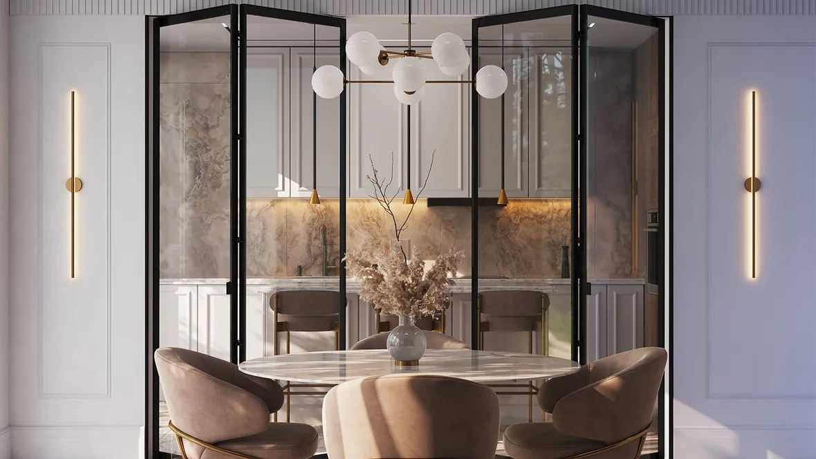 Porta per interni Quadra a Libro di Albed