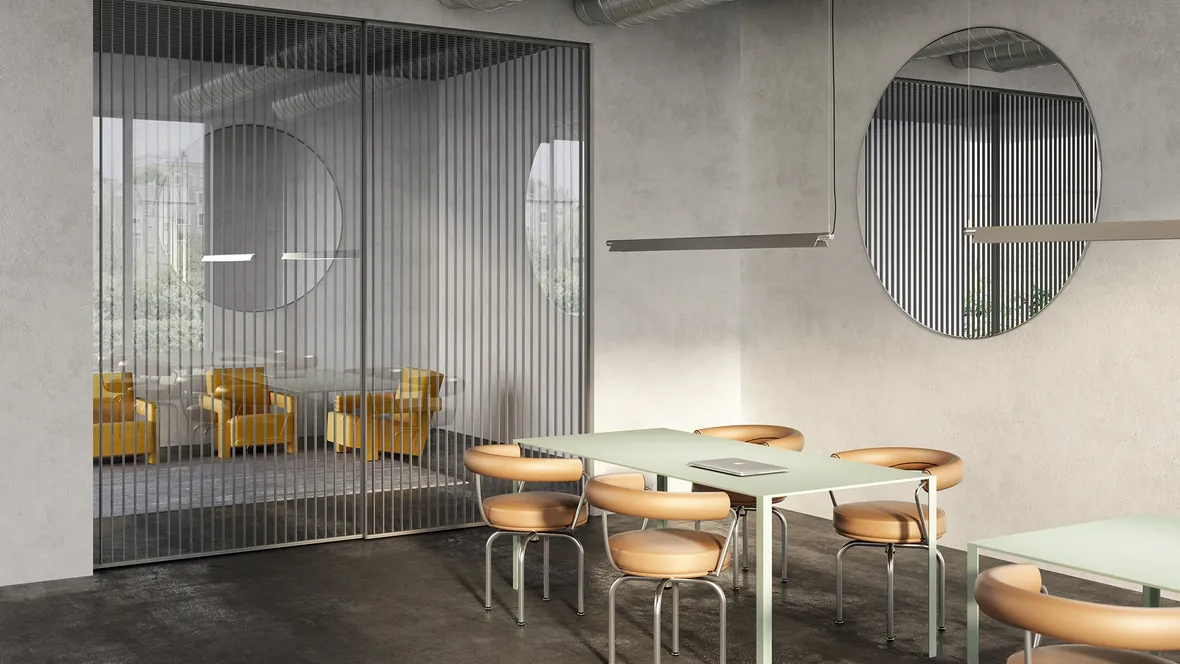 Porta per interni Ri-Trait 8b Scorrevole di Albed