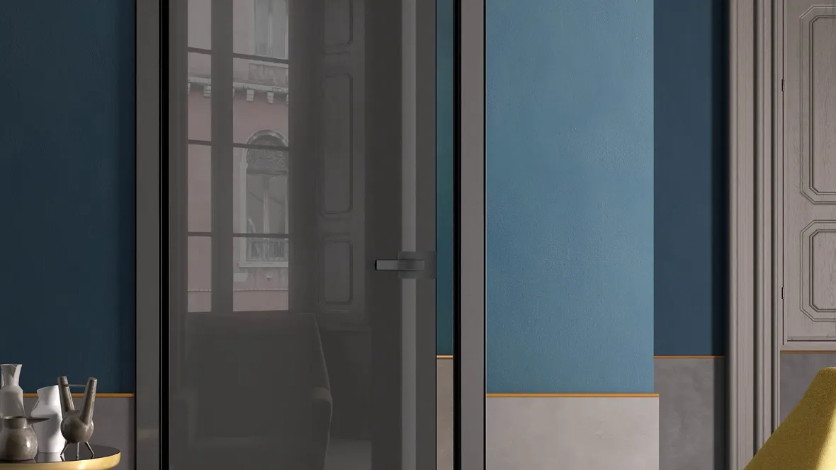 Porta per interni Ri-Trait Battente di Albed