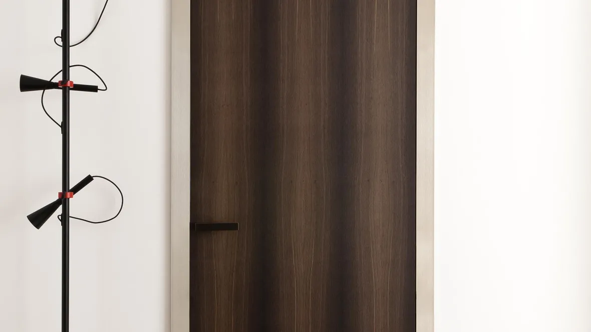 Porta per interni Ri-Trait Battente in legno di Albed