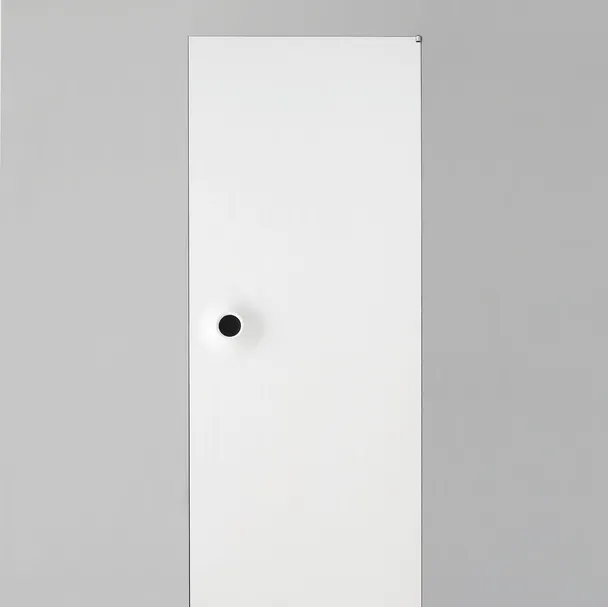 Porta per interni Ring Filomuro in laccato Bianco di Albed