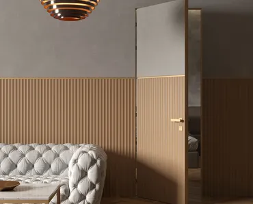 Porta battente a filo muro per interni Suit di Albed