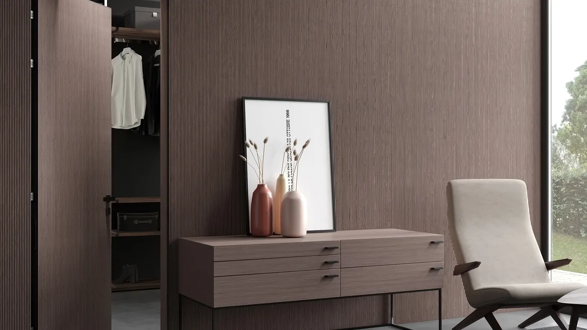 Porta battente a filo muro per interni Suit di Albed