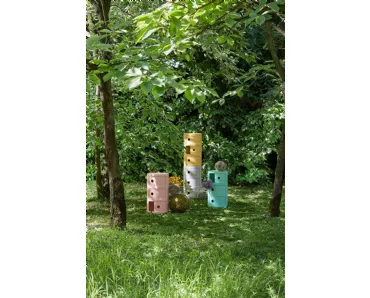 Tavolino contenitore di design Componibili Bio di Kartell