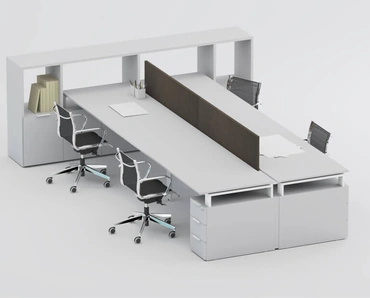 Scrivania operativa SM2570 di Zalf