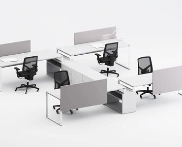 Scrivania operativa SM2572 di Zalf