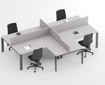 Scrivania operativa SM2575 di Zalf