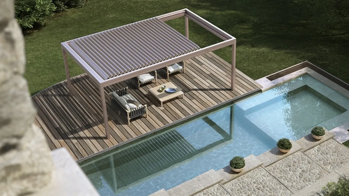 Pergola bioclimatica Brera S di Pratic